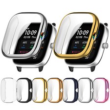 TPU Electroplated Protective Case Watch Case Accessories for Amazfit GTS4 Mini