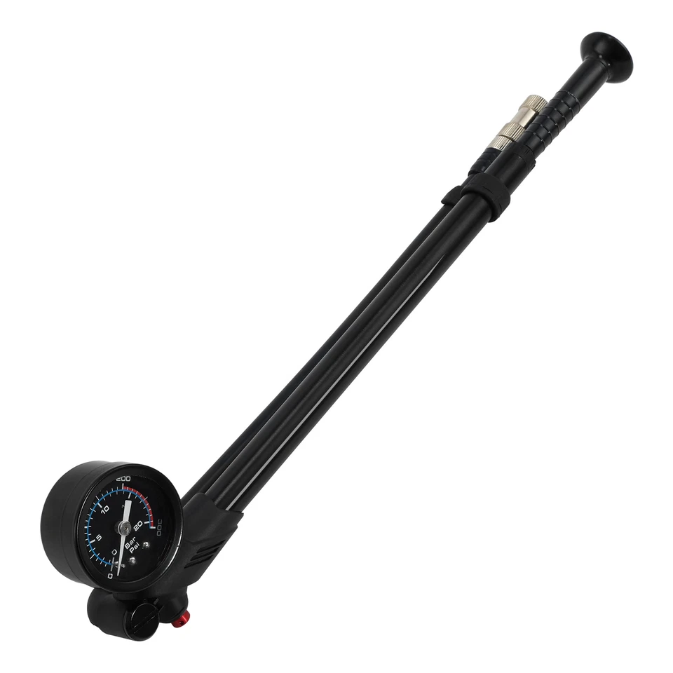 Suspension Air Shock Pump 300psi Touring Bike For Harley Touring Electra Glide - Image 3 of 4