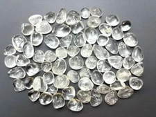 400g/0.88lb Natural Clear Quartz Crystal Tumbled Stone Protection & Healing