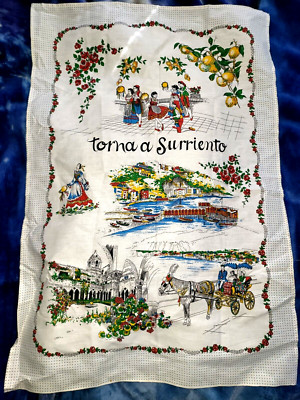 Torna A Surriento  wall hanging  vintage never used Italian Sorrento MAKE OFFER