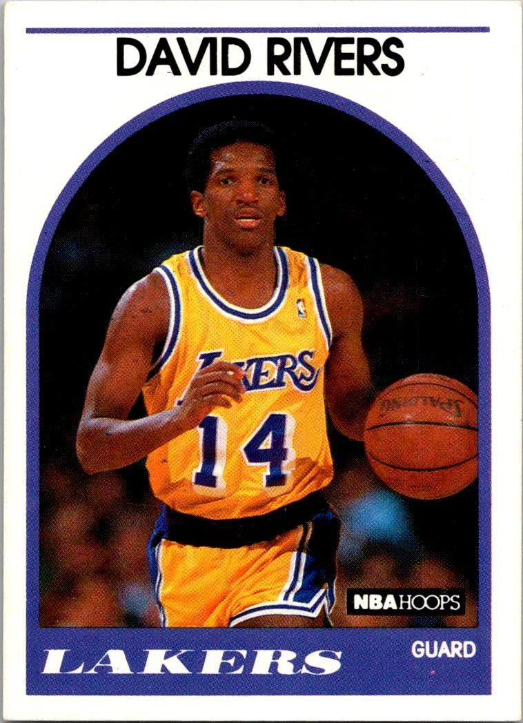 David Rivers trading card