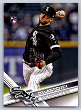 2017 Topps Update #US46 Dylan Covey RC Chicago White Sox Baseball Card