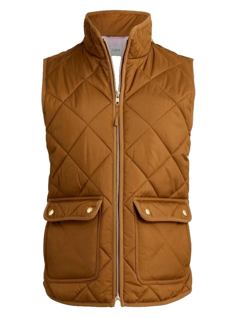 Coletes femininos J.CREW Marrom