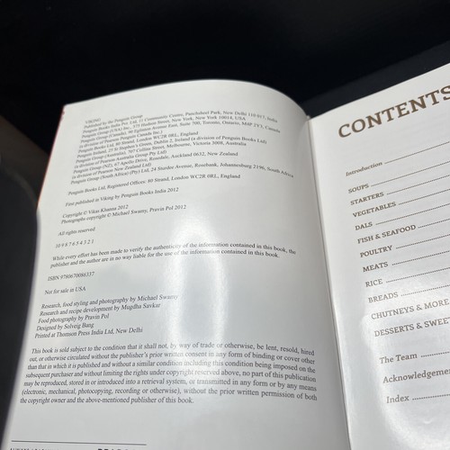 OOP 1st/1st My Great India Cookbook Vikas Khanna HC DJ 2012 Michelin Star Chef - Picture 4 of 16