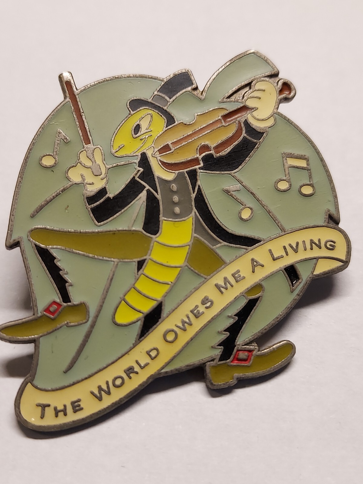 Disney Pin Magical Musical Moments #82 The World Owes Me A Livivg Grasshopper