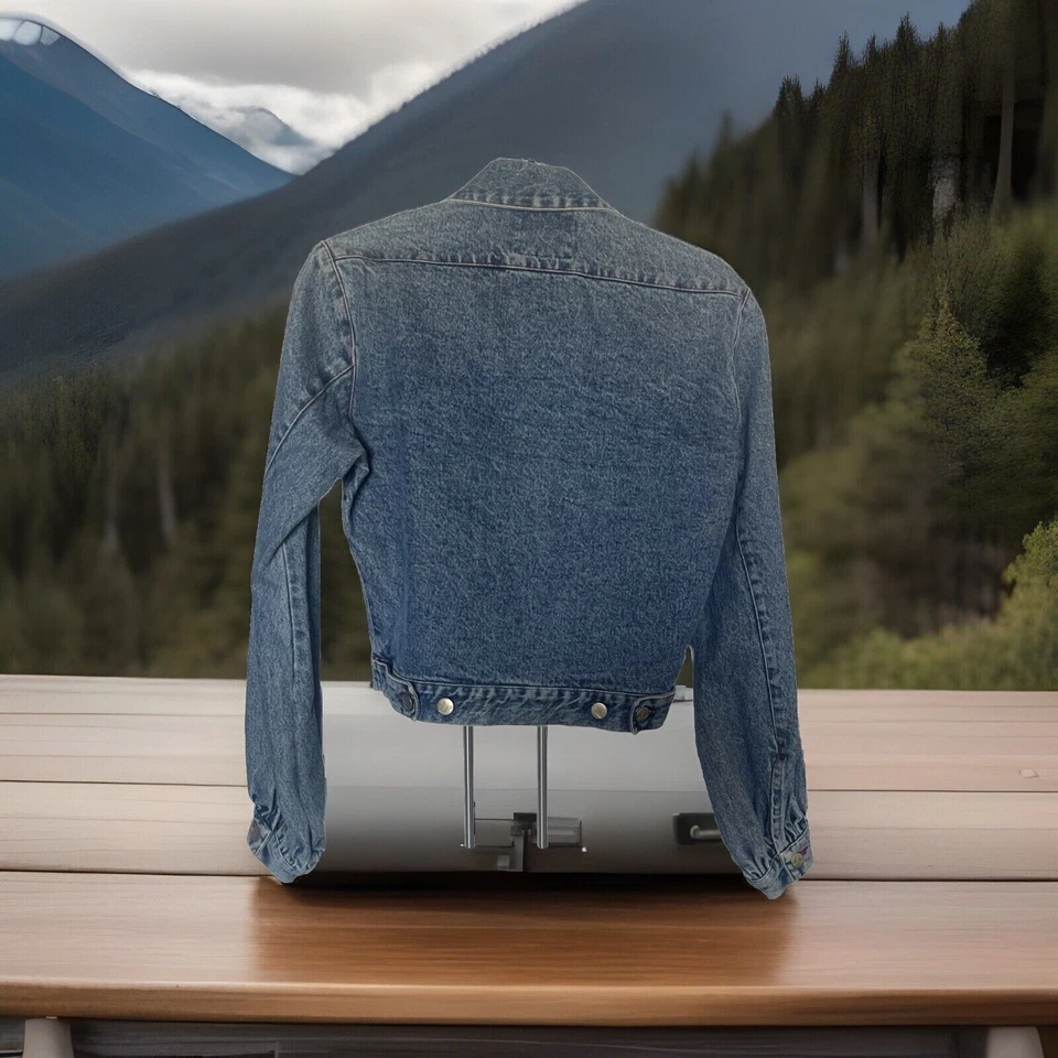 Chaqueta Vaquera Vivienne Westwood Hecha en Italia Talla 42 Rara Azul Índigo Etiqueta Roja Foto 2 de 4