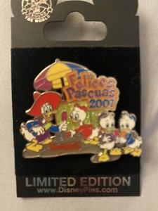 Disney Trading Pin 2007 - Felices Pascuas Donald Duck - Limited Edition 1,000