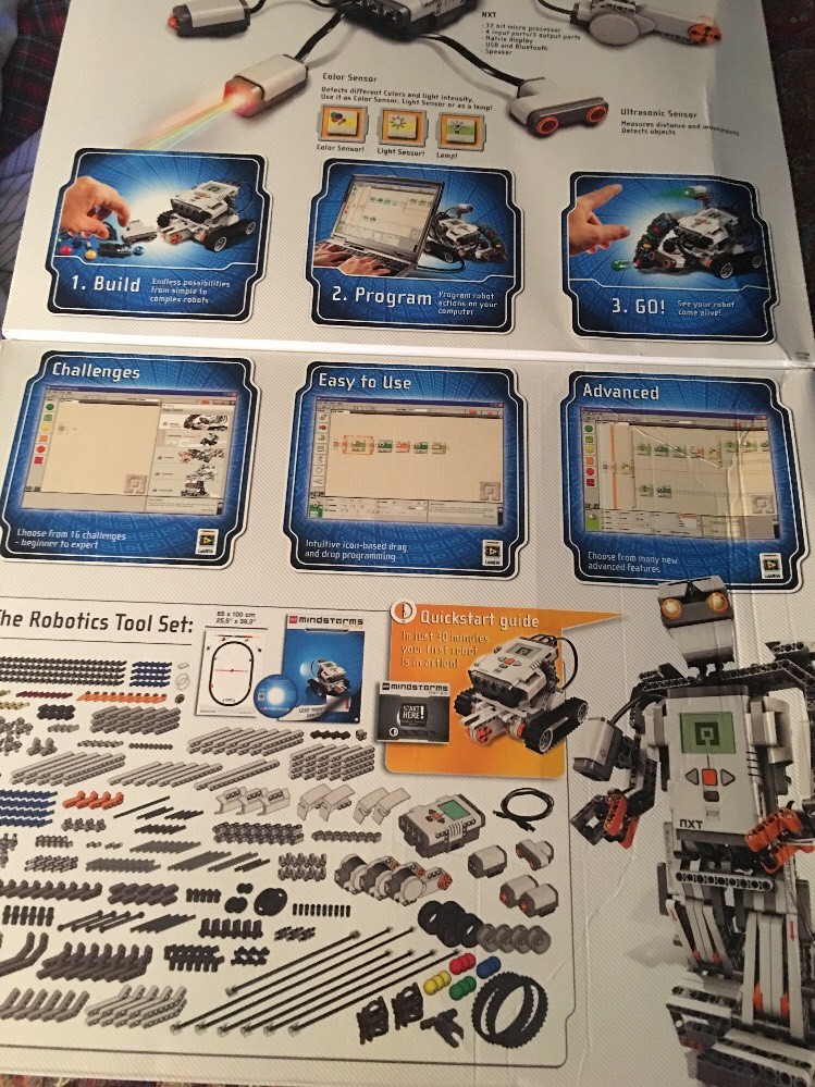 LEGO MINDSTORMS NXT 2.0 (8547) Brand New Factory Sealed Dented Box