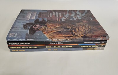 Preacher - BOOKS 4,5,6,7 - Garth Ennis - Vertigo - Graphic Novels