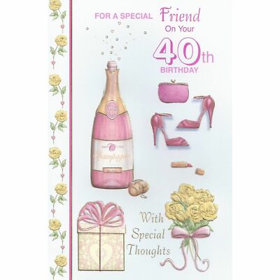 Für einen besonderen Freund zum 40. Geburtstag Karte