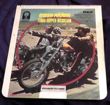 CED SELECTAVISION VIDEODISC EASY RIDER NICHOLSON RCA CAPACITANCE ELECTRONIC DISC
