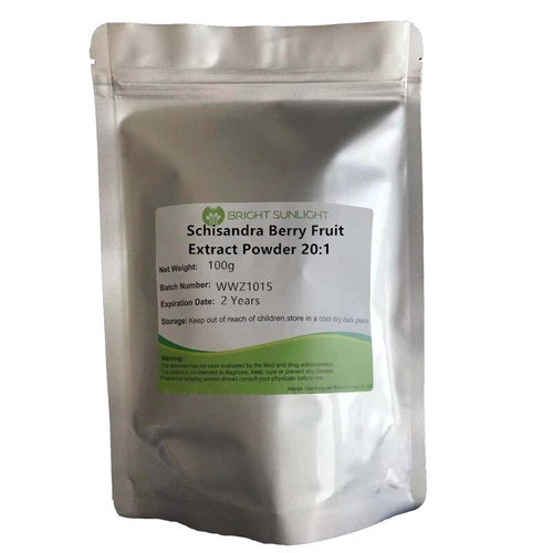 100g Schisandra Berry Fruit Extract Powder 20:1 Bulk Schizandra 3 TREASURE TONIC - Picture 1 of 5
