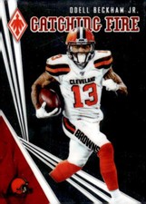 2019 Panini Phoenix #16 Odell Beckham Jr. Catching Fire
