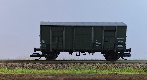 Tt Gedeckter GüTerwagen Materiallagerwagen Dr Ep.Iv Tillig 14884 Neu-image