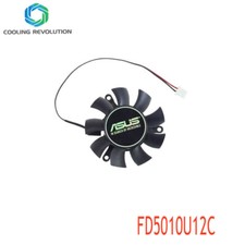 45MM FD5010U12C DC12V 0.22AMP 2Pin Video card fan For ASUS R7240-2GD3-L
