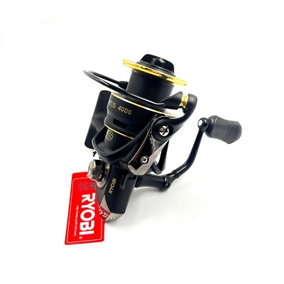 Ryobi Virtus 8000 5,0:1 4 Kugellager Spinningrolle Angelrolle schwarz NEU