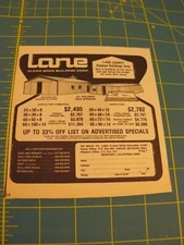 PROGRESSIVE FARMER - JULY 1979 - AD - LANE CLEAR SPAN BUILDINGS / Monterey, CA