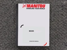 Manitou MI25D Forklift Owner Operator Manual User Guide