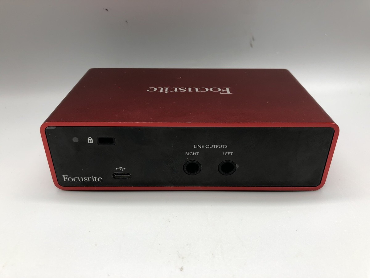 Focusrite Scarlett Solo 3rd Gen USB Audio Interface 2-in 2