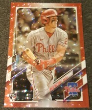2021 TOPPS UPDATE*NICK MATON*#US251 RED FOILBOARD PARALLEL*#126/199*PHILLIE*NRMT