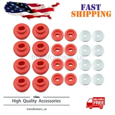 24Pcs Body and Cab Mount Bushing Kit For Chevy Silverado Sierra 2/4WD 1999-2014