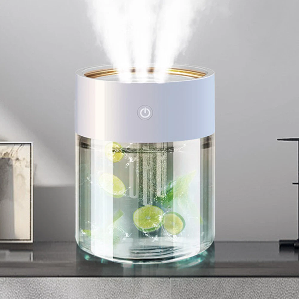 Air Freshener 3 Nozzle Air Purifier Seven color Lamp USB for