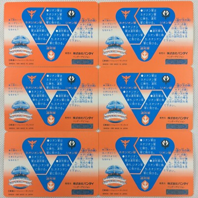 SD Gundam Carddass Part6 36 Regular Cards Complete Bandai