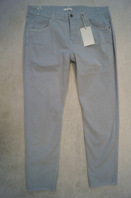 MAC  Sexy Carrot  Damen Hose Gr. 42 L:OL hellblau-grau NEU