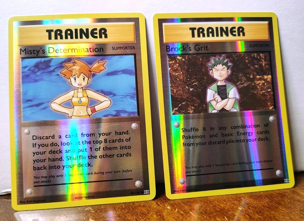 Misty's Determination Pokmon TCG Cards | eBay