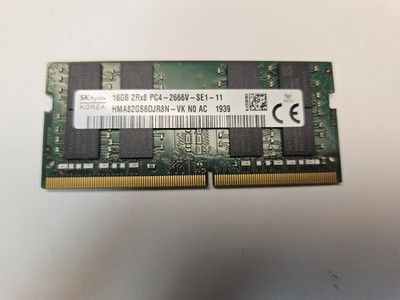 SK Hynix 16GB (1x16GB) PC4-2666V DDR4 SODIMM Laptop RAM
