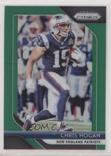 2018 Panini Prizm Green Prizm Chris Hogan #73 0a2