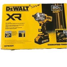 DEWALT XR 20V Brushless 3/4" Impact Wrench Kit 1900 ft-lbs DCF964GH1
