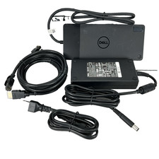 Dell WD19TBS Thunderbolt 3 USB-C DisplayPort Docking Station 180W Power Adapter