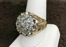 Solid 925 Silver & MOISSANITE Passes Tester C...
