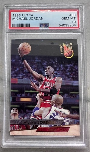 1993 ULTRA MICHAEL JORDAN #30 PSA 10