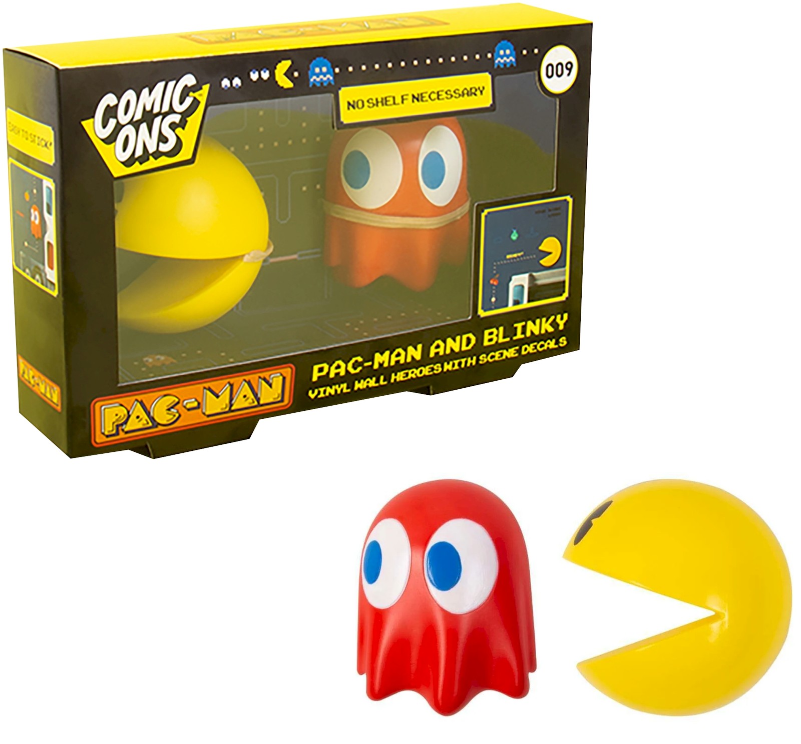 FIZZ CREATIONS COMIC ONS SONIC THE HEDGEHOG & TAILS VINYL FIGURE WALL DECALS NEW - Image 4