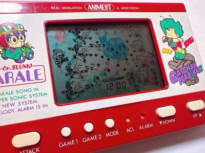 USED】Dr. SLUMP ARALE-CHAN GATCHAN KAZI KAZI GAME AND & WATCH LSI
