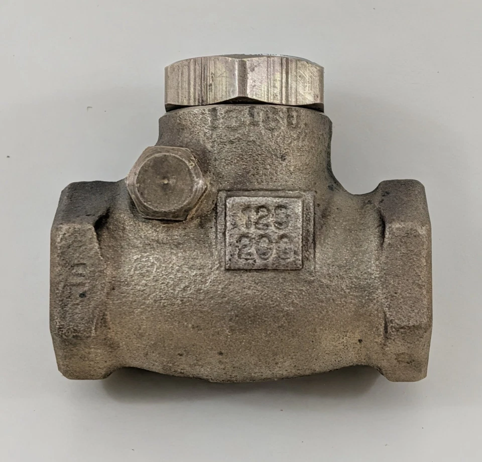 Milwaukee Bronze Check Valve 1/2" NPT - Image 2 of 2