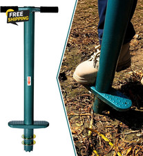 Sod Plugger Bulb Planter Planting Tool, Easy to Assemble Garden Trasnplanter