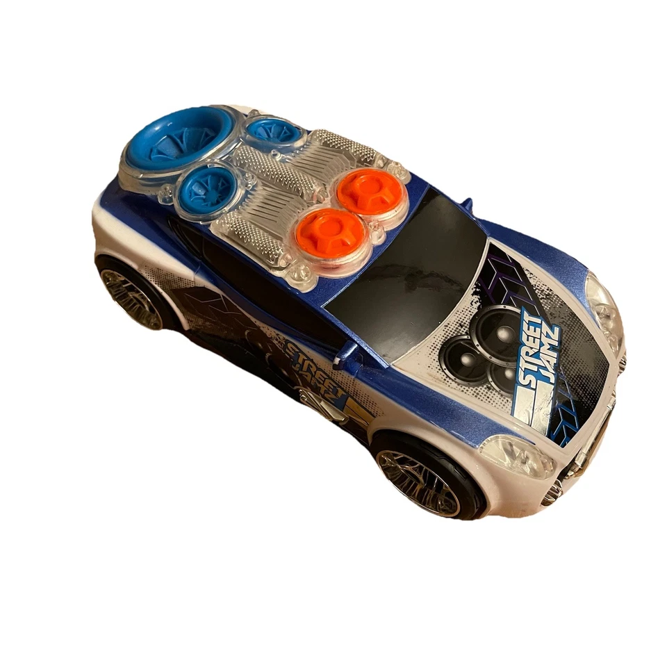 Road Rippers STREET BEATZ Blizzard White Car Motorized Lights & Sounds Toy State - Image 2 of 4