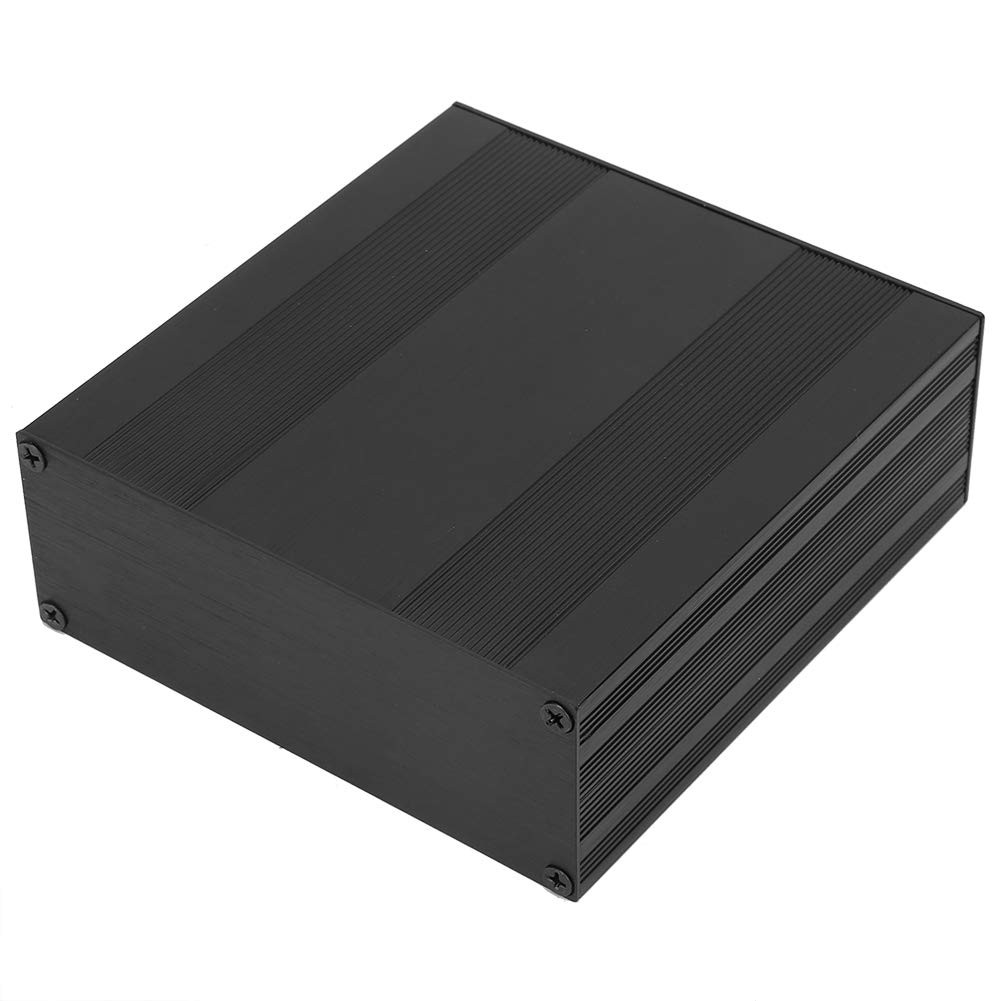 Aluminum Project Box – Split-Type DIY Junction Case, 54x145x150mm, Matte Silver, For Electronics, PCBs, And Distribution