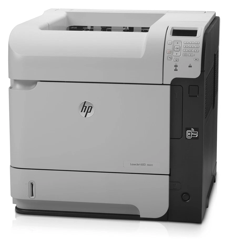 HP LaserJet 600 M602 Monochrome Laser Printer Tested With Toner - Image 2 of 3