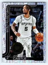 2025-26 Topps Holo Foil #197 Stephon Castle San Antonio Spurs