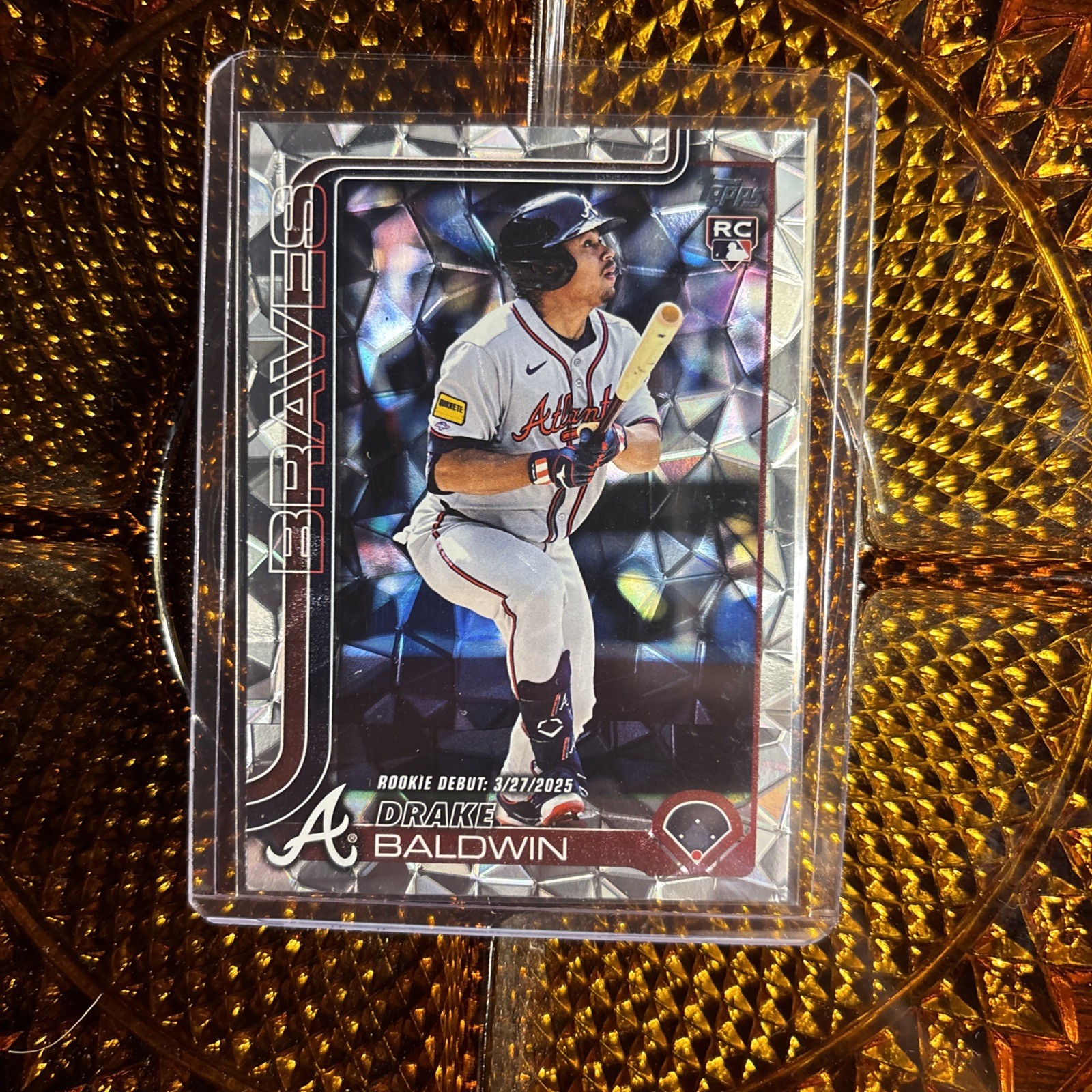 2025 Topps Update Drake Baldwin RC Rookie Diamanté SP #US113 🔥 Braves