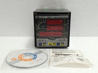 SATEC PM174 Leistungsqualitätsanalysator Multifunktionsmessgerät | Neu #1