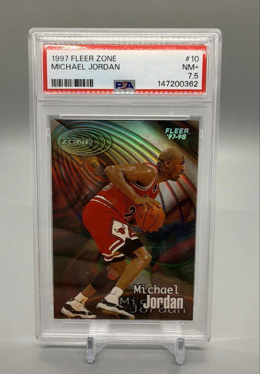 Fleer Michael Jordan 7.5 Graded Basketball Sports Trading Cards