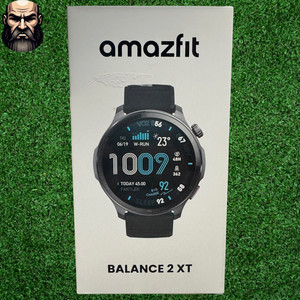 Amazfit - Balance 2 XT Smartwatch 47mm Silicone - Gray / Black - New