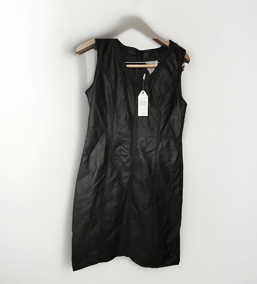 Max Studio Faux Leather Sleeveless Dresses for Women for sale | eBay