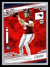Mac Jones Rookie New England Patriots 2021 Panini Prestige #205