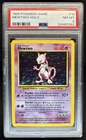1999 Pokemon Unlimited Mewtwo Rare Holo #10/102 PSA 8